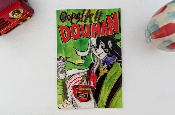 Oops! All Douman book cover Oops! All Douman book cover